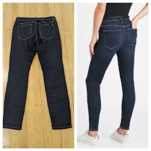 Banana Republic dark wash skinny jeans 4 4P